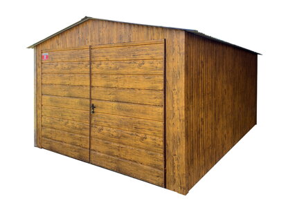 Garáž 3,5 x 5 m sedlová střecha