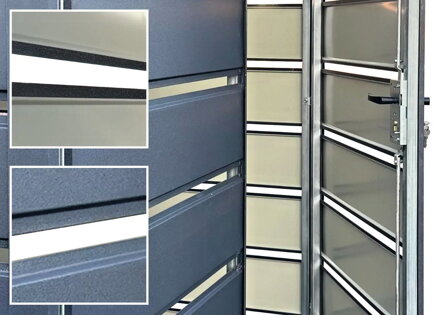 Zahradní domek Eurostal 4 x 2 m Zahradní domek Eurostal 4 x 2 m